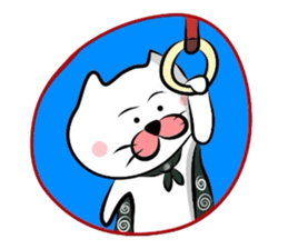 Furoshiki nyanko Matsukichi2 sticker #1217086