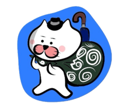 Furoshiki nyanko Matsukichi2 sticker #1217089