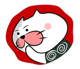 Furoshiki nyanko Matsukichi2 sticker #1217091