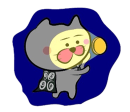Furoshiki nyanko Matsukichi2 sticker #1217099