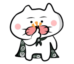 Furoshiki nyanko Matsukichi2 sticker #1217101