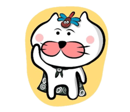 Furoshiki nyanko Matsukichi2 sticker #1217107