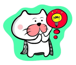 Furoshiki nyanko Matsukichi2 sticker #1217108