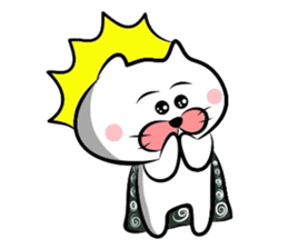 Furoshiki nyanko Matsukichi2 sticker #1217112