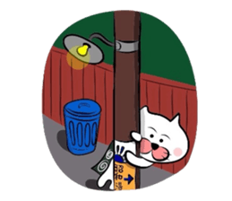 Furoshiki nyanko Matsukichi2 sticker #1217115