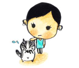 Aoijai and Saimai sticker #1217163