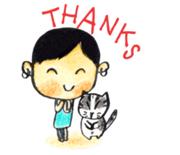 Aoijai and Saimai sticker #1217165