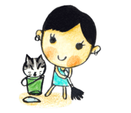 Aoijai and Saimai sticker #1217169