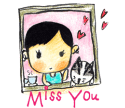 Aoijai and Saimai sticker #1217174