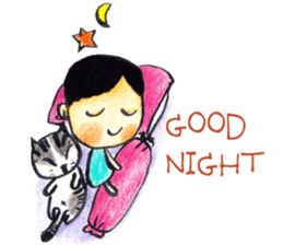 Aoijai and Saimai sticker #1217180