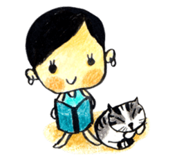 Aoijai and Saimai sticker #1217186