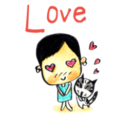 Aoijai and Saimai sticker #1217191