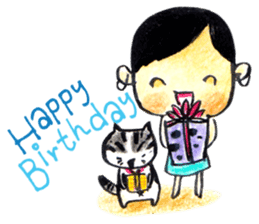 Aoijai and Saimai sticker #1217193