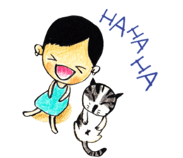 Aoijai and Saimai sticker #1217196