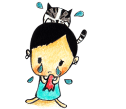 Aoijai and Saimai sticker #1217197