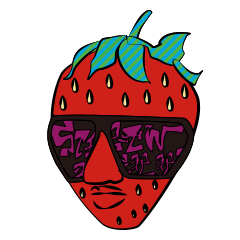 WiLD FRUiTS -Cute&Cool Funny Stickers-