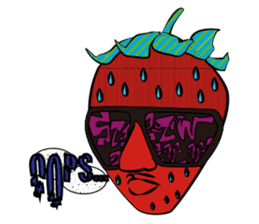WiLD FRUiTS -Cute&Cool Funny Stickers- sticker #1217843