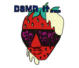 WiLD FRUiTS -Cute&Cool Funny Stickers- sticker #1217845