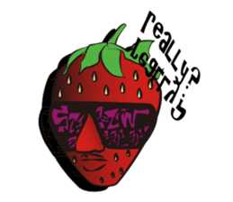 WiLD FRUiTS -Cute&Cool Funny Stickers- sticker #1217847