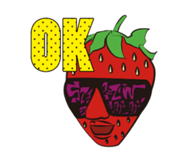 WiLD FRUiTS -Cute&Cool Funny Stickers- sticker #1217851