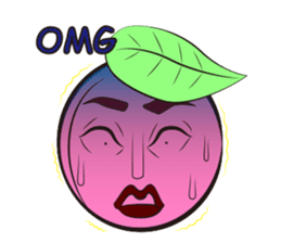 WiLD FRUiTS -Cute&Cool Funny Stickers- sticker #1217880