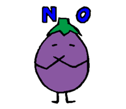 I am eggplant sticker #1218202