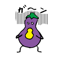 I am eggplant sticker #1218208