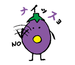 I am eggplant sticker #1218218