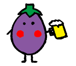 I am eggplant sticker #1218224