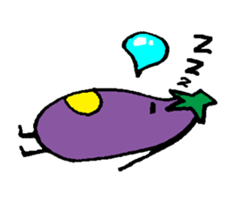 I am eggplant sticker #1218232