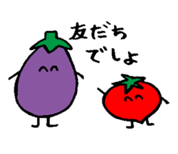 I am eggplant sticker #1218241