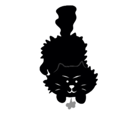 Kuronekokun tokidoki Shironekochan sticker #1218781