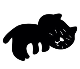 Kuronekokun tokidoki Shironekochan sticker #1218793