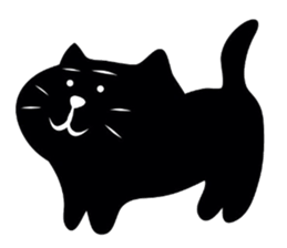 Kuronekokun tokidoki Shironekochan sticker #1218794