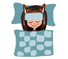 KiKii Naughty Little Tiger sticker #1218909