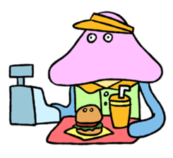 Kinkuma and Jellyfish sticker #1219058