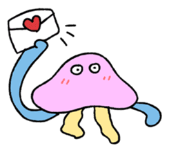 Kinkuma and Jellyfish sticker #1219067