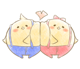 Twins Chicken sticker #1219281