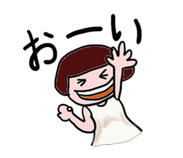 Mushroom girl sticker #1219283