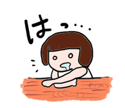 Mushroom girl sticker #1219310