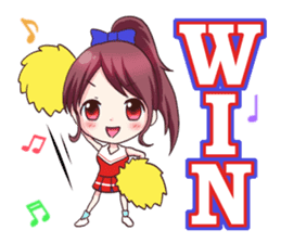 cheerleader dancing sticker #1220242