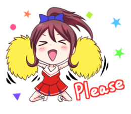 cheerleader dancing sticker #1220247