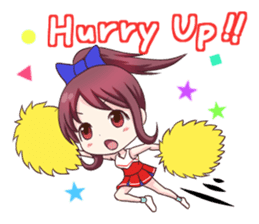 cheerleader dancing sticker #1220250
