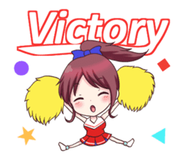 cheerleader dancing sticker #1220251