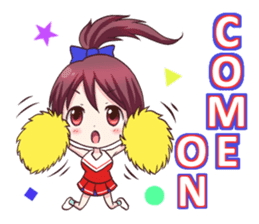 cheerleader dancing sticker #1220254