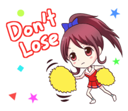 cheerleader dancing sticker #1220257