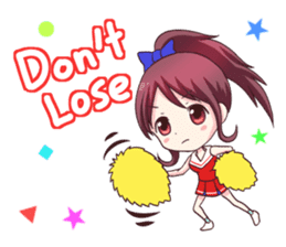 cheerleader dancing sticker #1220257