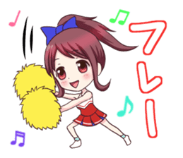 cheerleader dancing sticker #1220266