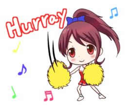 cheerleader dancing sticker #1220267