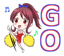 cheerleader dancing sticker #1220268